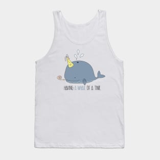 Having a whale of a time Tank Top